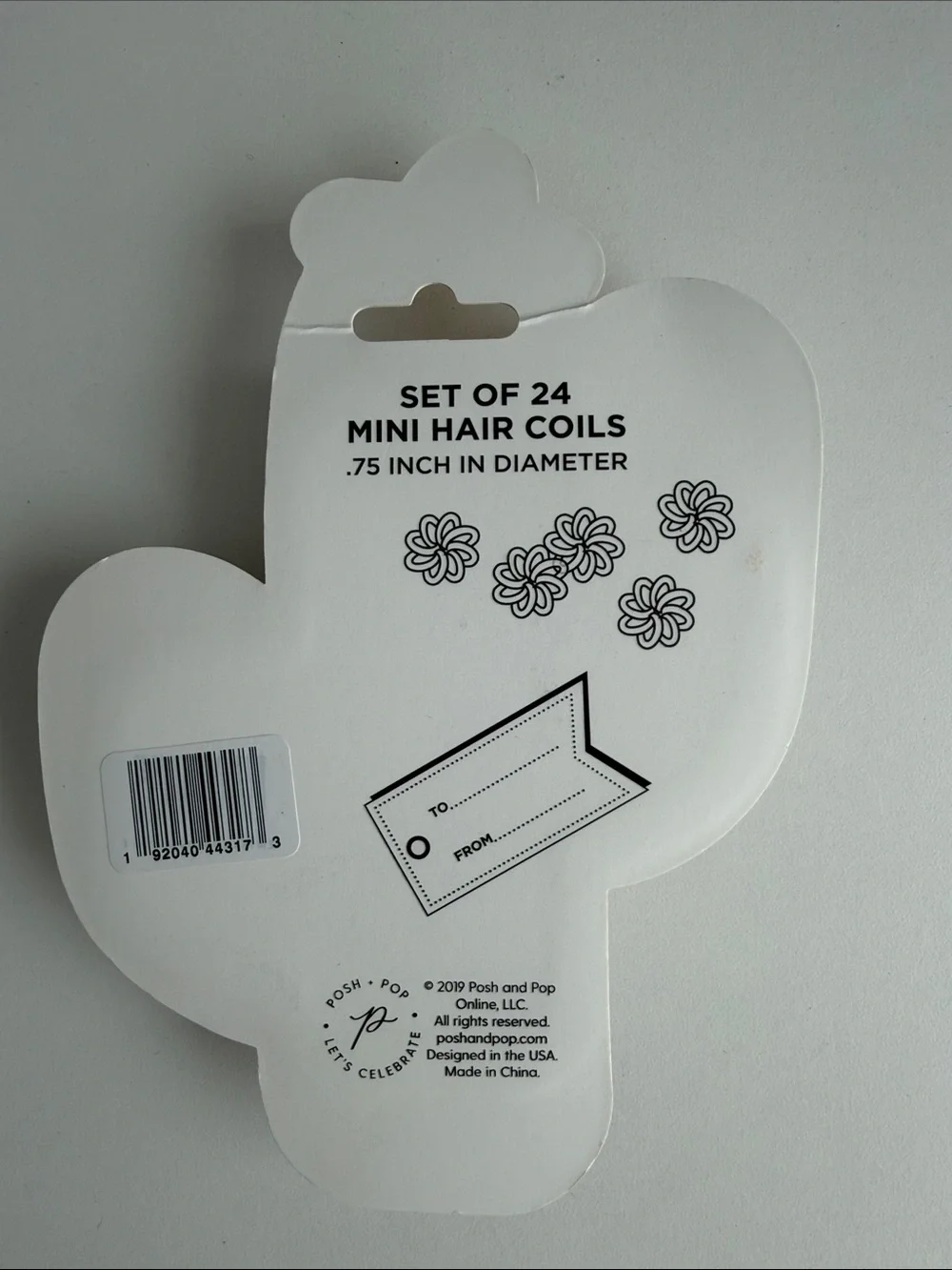 Assorted Neon Micro Hair Coils – 24-Pack - New - Christmas - Stocking - Gift